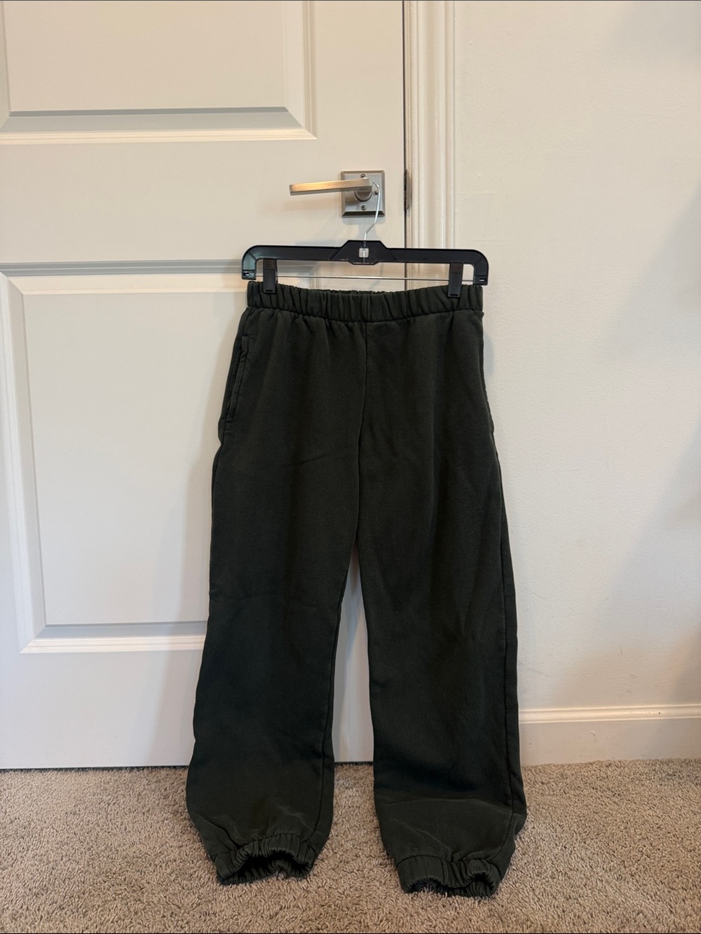 Brandy Melville Black Straight Leg Sweatpants